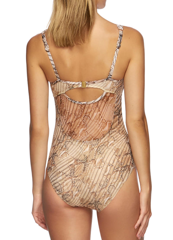 Awakening DD/E Overlay One Piece - Nude