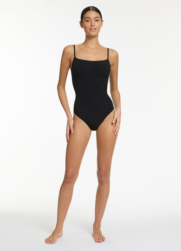 Jetset Tank One Piece - Black