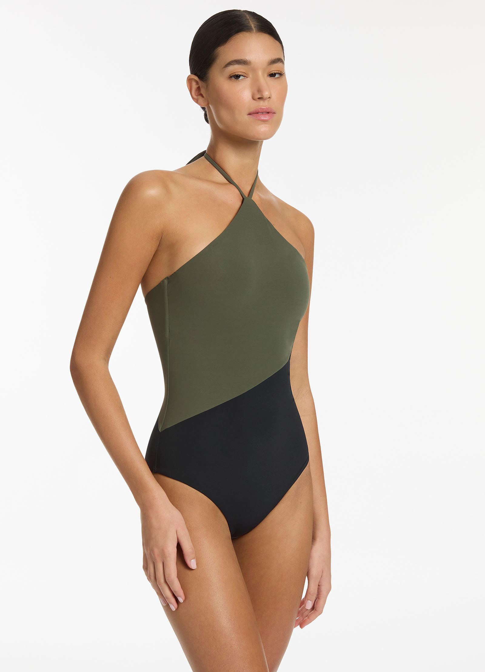 Halter top 2025 one piece