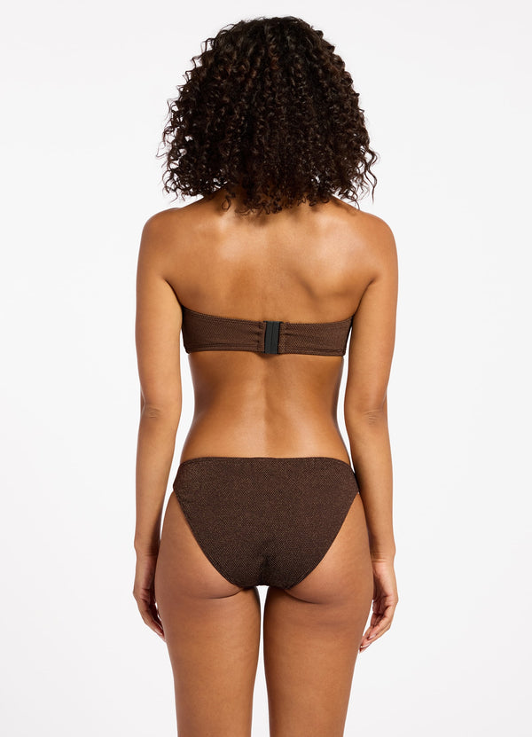 Tirari Nights Hipster Bikini Bottom - Chocolate