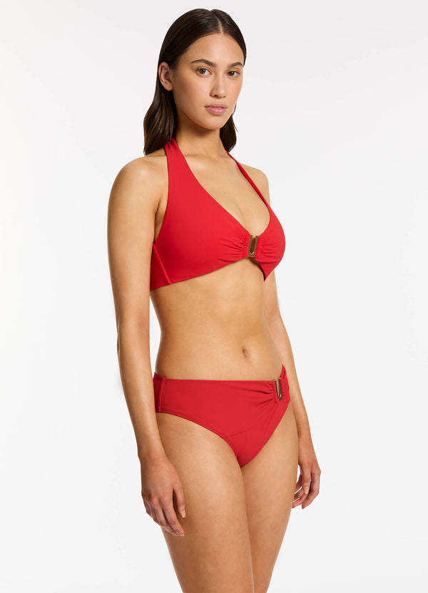 Jetset U Trim Mid Pant - Rosso