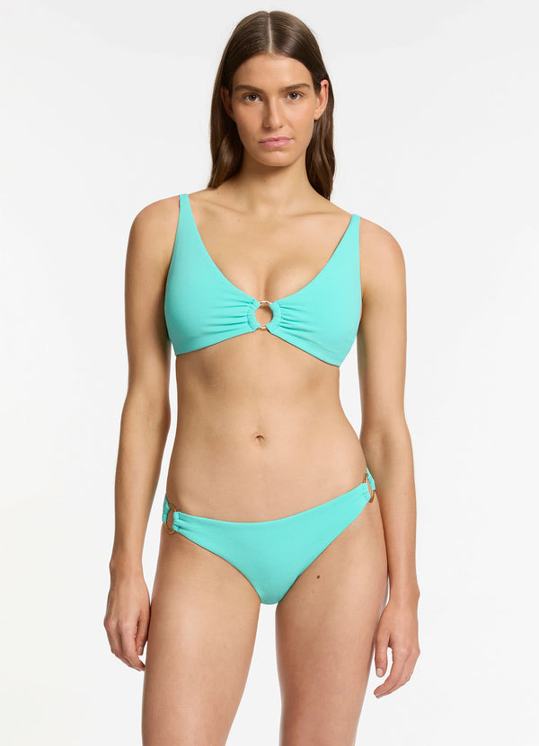 Isla Rib C-D Triangle Bikini Top - Dolce