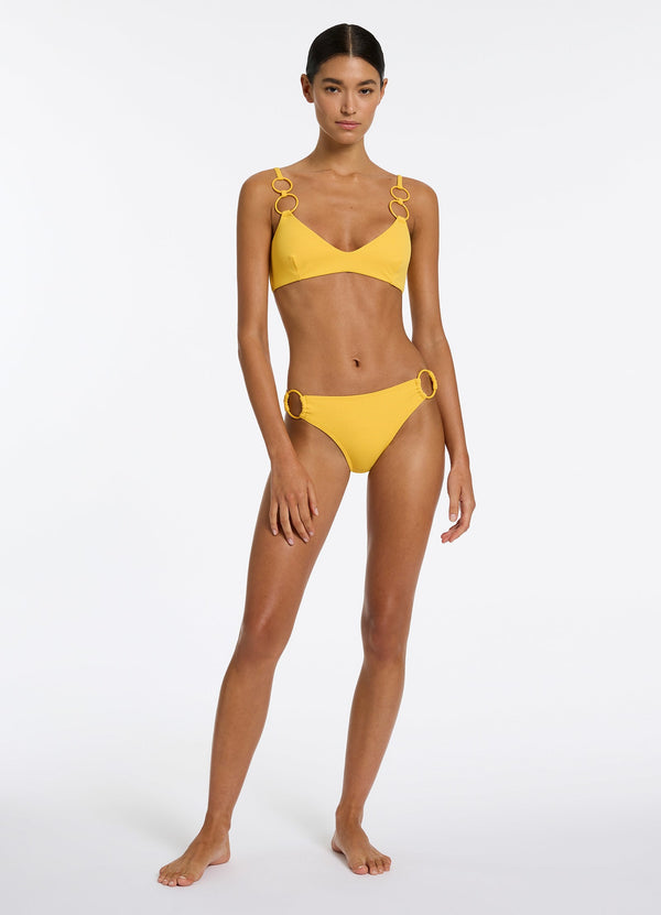 Alessia Bralette Bikini Top - Sunflower