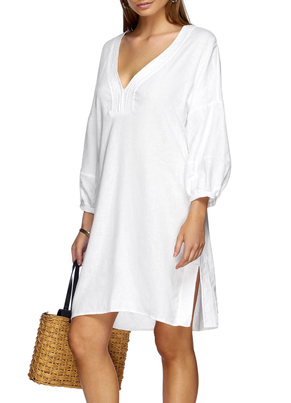 Jetset Kaftan - White