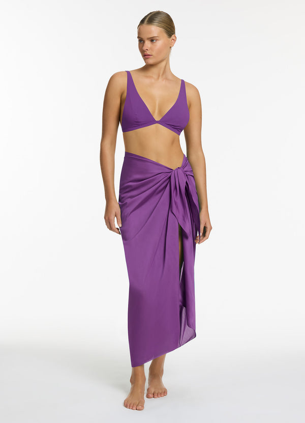 Jetset Sarong  - Amethyst