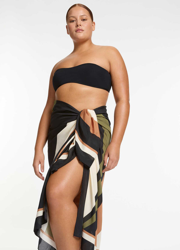 Sorella Long Sarong - Multi