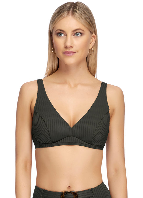 Ambrosia D/DD Underwire Bikini Top - Forest
