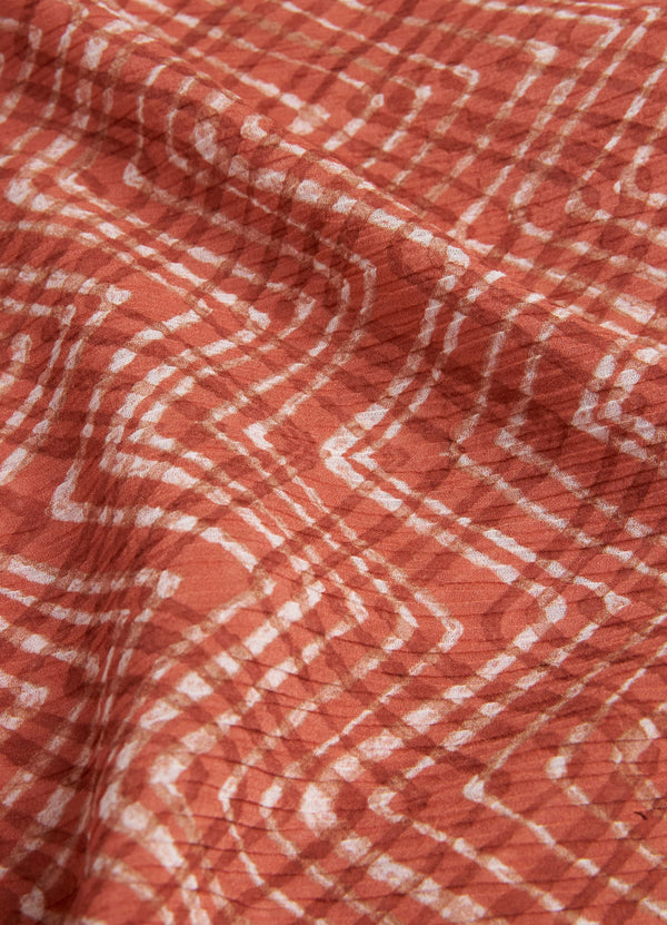 Bonita Gathered Shirt - Maple