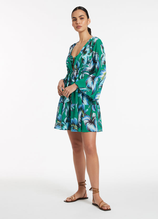 Viva Cover up Dress - Emerald